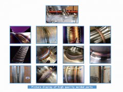 Picture display of high quality welded parts